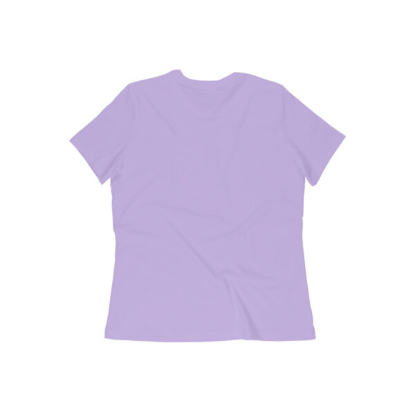 Groovy Flower – Iris Lavender Women’s Regular Fit T-Shirt - Image 3