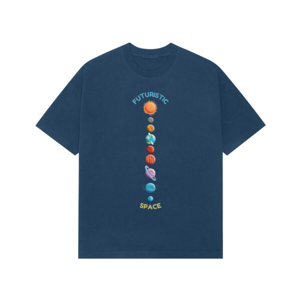Futuristic Space -  Men's Premium Oversized Tee