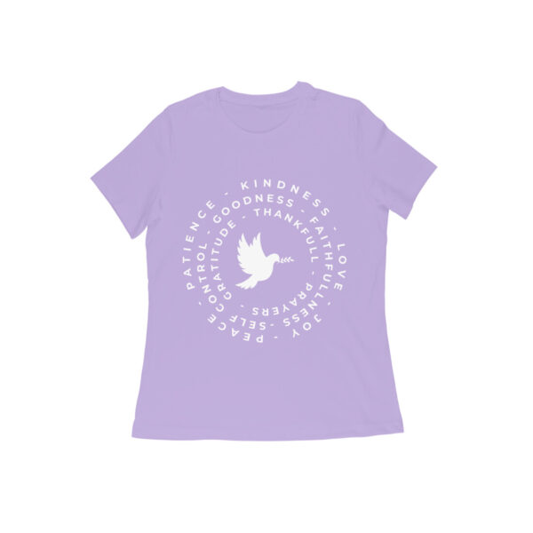 Kindness-Peace-Patience-Grateful Women Regular Tee - Image 8