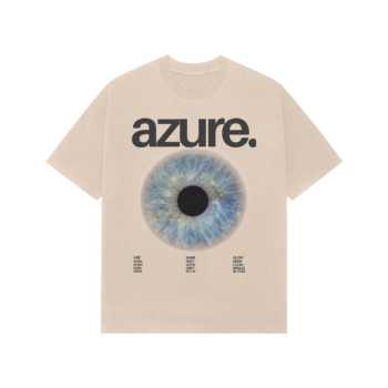 Azure. Men Premium Oversized Tee