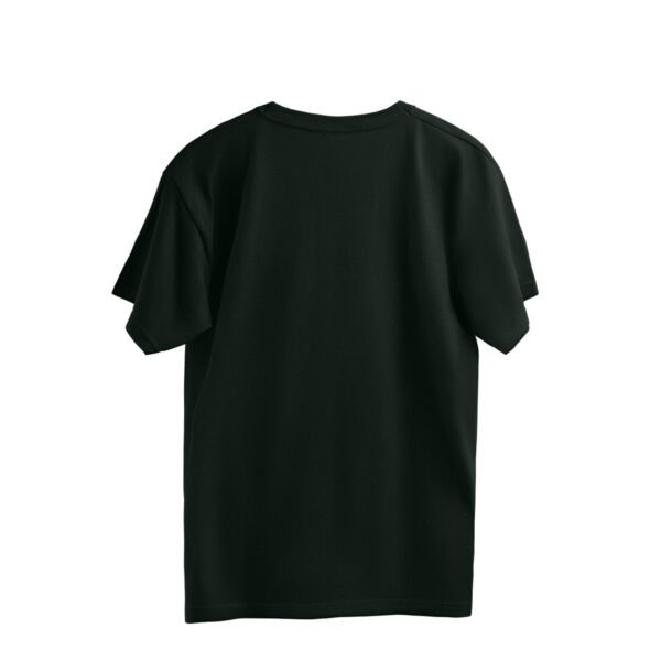Bottle Green Oversized Unisex Street Style T-Shirt – 100% Cotton | Eco-Friendly Print - Image 2