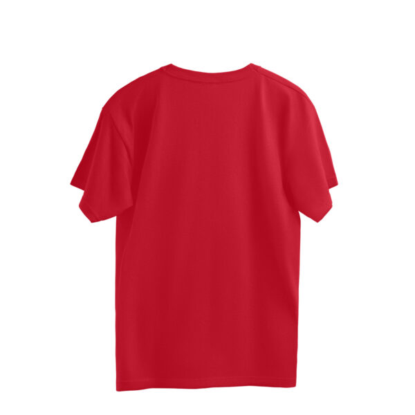 "Stay Strong – Never Give Up" Unisex Oversized T-Shirt – 100% Cotton | Motivational Graphic | 220 GSM Bio-Washed Fabric - Image 2