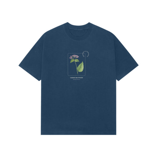 Premium Oversized Minimalist Flower Graphic T-Shirt – Elegant Unisex Tee
