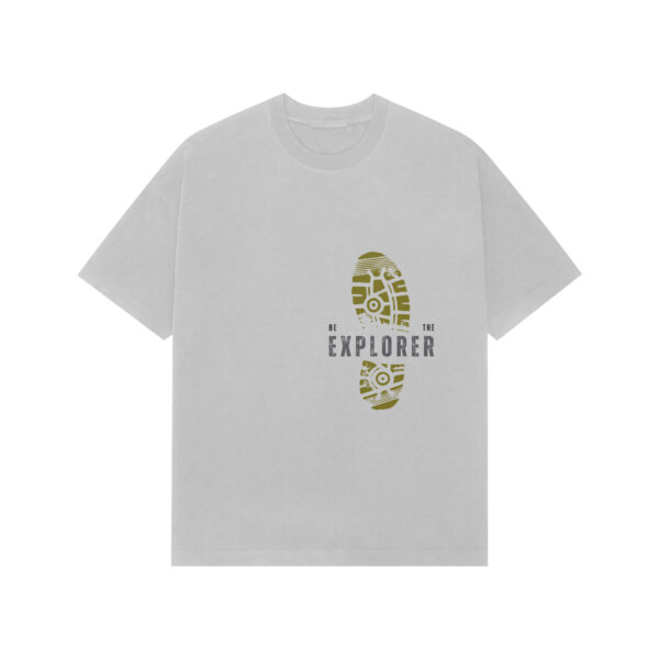 Premium Oversized "Be the Explorer" Graphic T-Shirt – Adventure-Inspired Unisex Tee