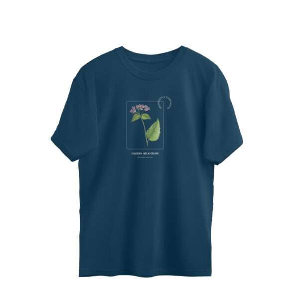 Navy Blue Oversized T-Shirt – Boxy Fit | Unisex Streetwear | 220 GSM Cotton
