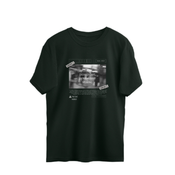 Oversized Unisex T-Shirt – “Ordinary Days, Extraordinary Meaning” | Boxy Fit | 220 GSM Cotton