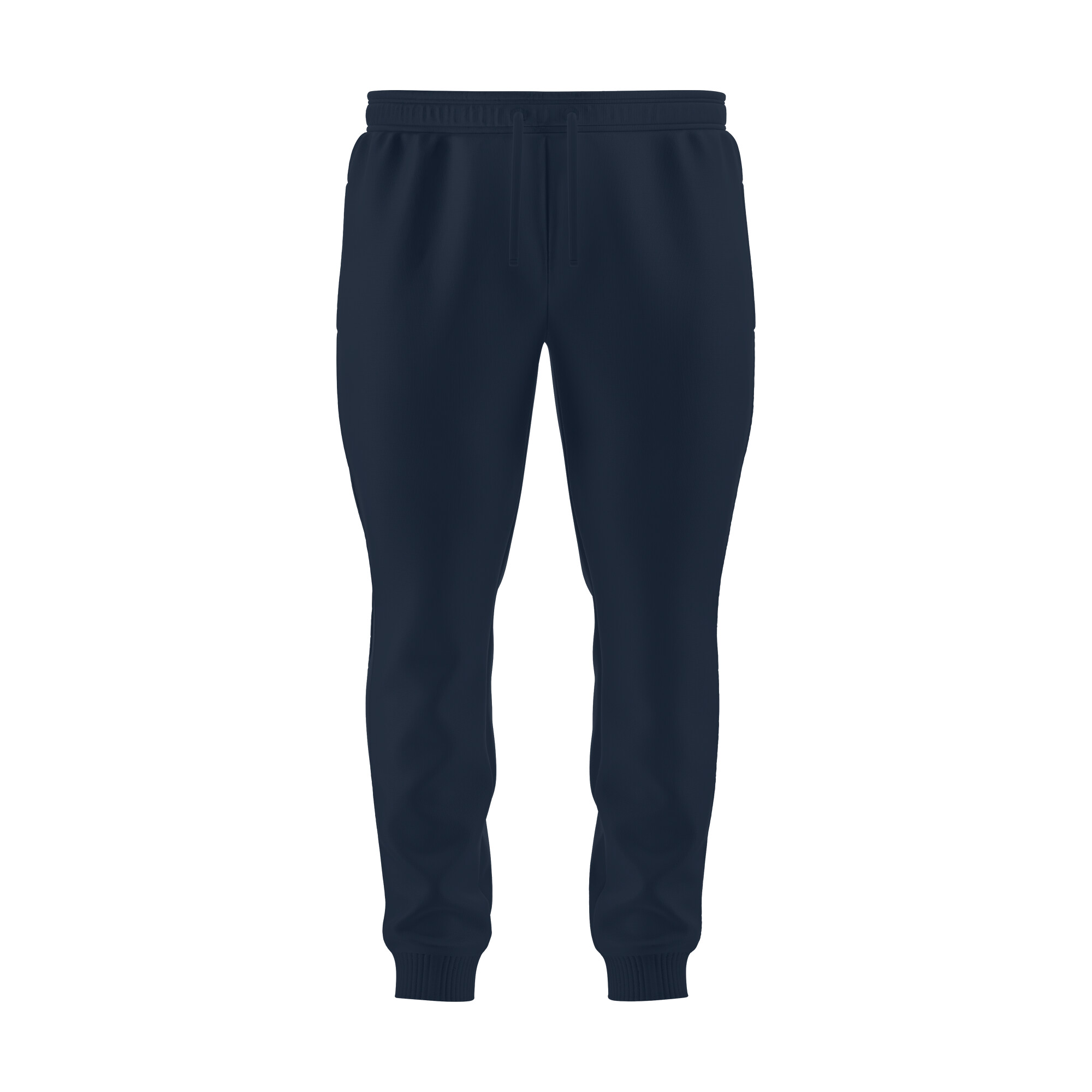 Men’s Plain Navy Blue Jogger – Regular Fit, Cotton Blend, Machine‑Washable – Made in India - Image 2