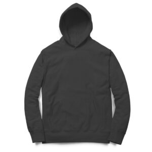Black plain Hoodie